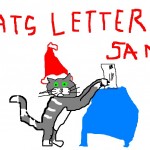Cats Letters To Santa-Tail Cats Letters To Santa