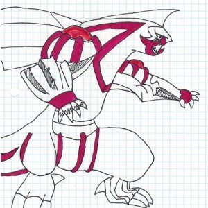 Katia's Drawing of Palkia