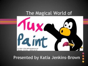 The final prodcut: The Magical World of Tux Paint.
