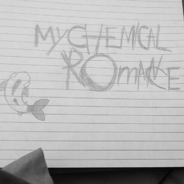 My Chemical Romance and....fish? #mychemicalromance #mychem #fish