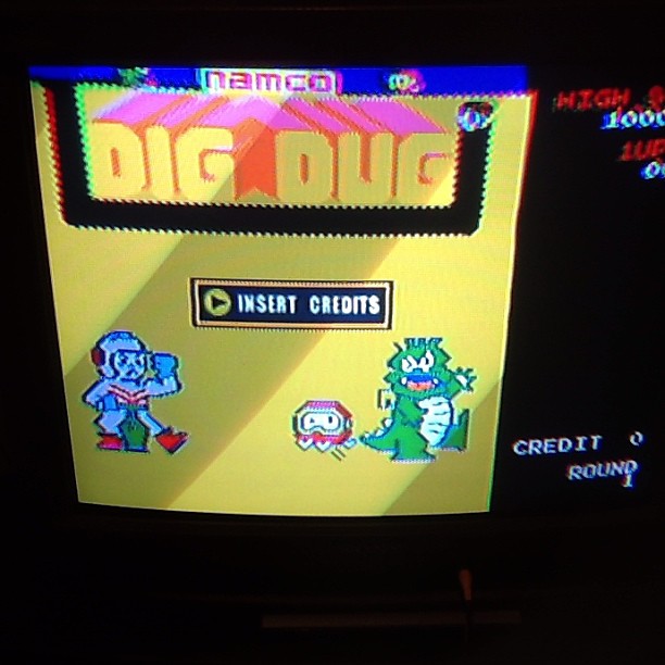 Kickin' it old school with the N64 #n64 #digdug #oldschool