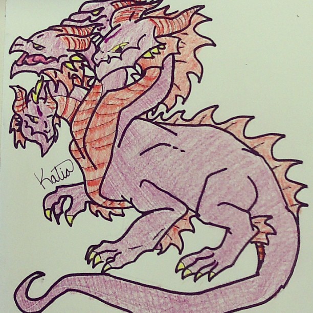 Quick hydra I made in art.Color ideas by @noliedluv