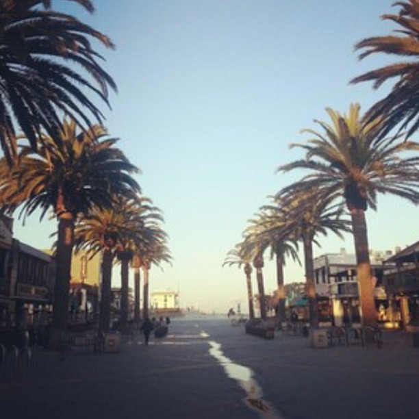 Went for a walk on the strand in Hermosa this morning with the fam. It was very pretty,  waves were perfect! If only I could have got in the water :/(Photo creds to the padre @southbayfoodies )