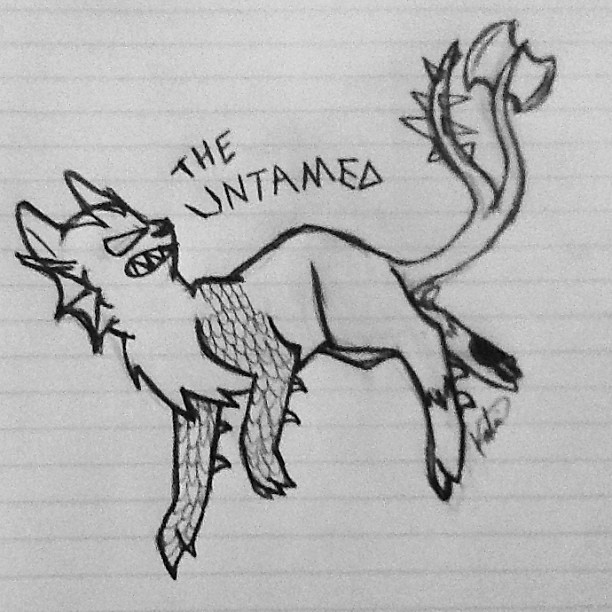 Hehehe look who it is! My first original character, the Untamed :3