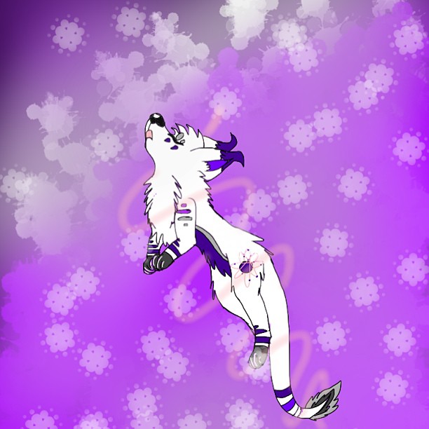 @candi_husky597 does that look like space¿¿ .-. Well, here's Rain! Had a lot of fun drawing this X3