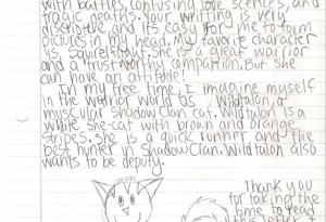 Letter to Erin Hunter author of the Warriors Books