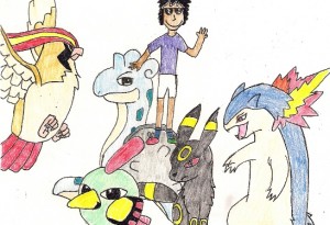Katia and her pokemon