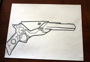 12 How to Draw a Kill Joy Gun with Katia