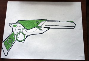 15 How to Draw a Kill Joy Gun with Katia